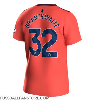 Everton Jarrad Branthwaite #32 Replik Auswärtstrikot 2023-24 Kurzarm